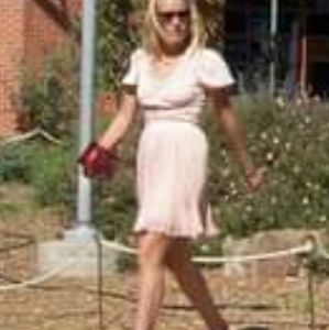 Dolce and Gabbana silk top and skit set